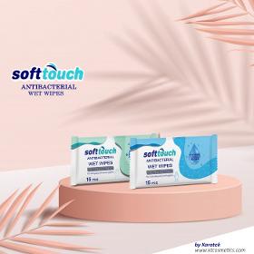 Soft Touch Antibakteriyel Cep Mendil