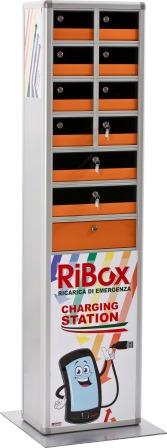 RiBox armadietti ricarica smartphone e tablet