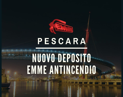 Pescara - Aperto il nuovo deposito Emme Antincendio Srl