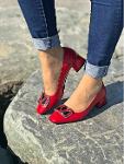 Kadın Hakiki Derili Topuklu Ayakkabı