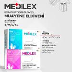 Reflex Medilex Eldiven- Pembe-Mavi-Siyah