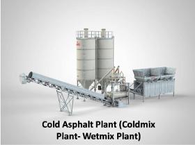 Cold Asphalt Plant (Coldmix Plant- Wetmix Plant)