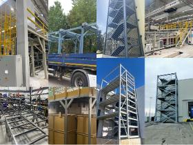 Endüstriyel Çelik Merdivenler ve Erişim Platformları