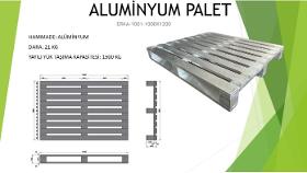 aluminyum palet