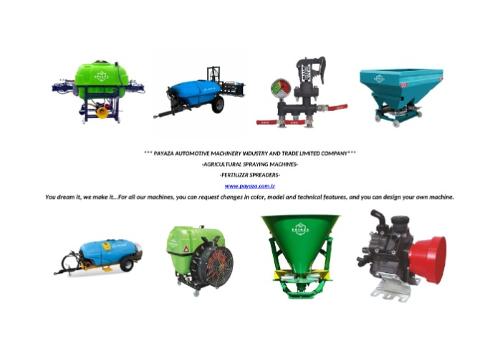 Agricultural Spraying Machinery